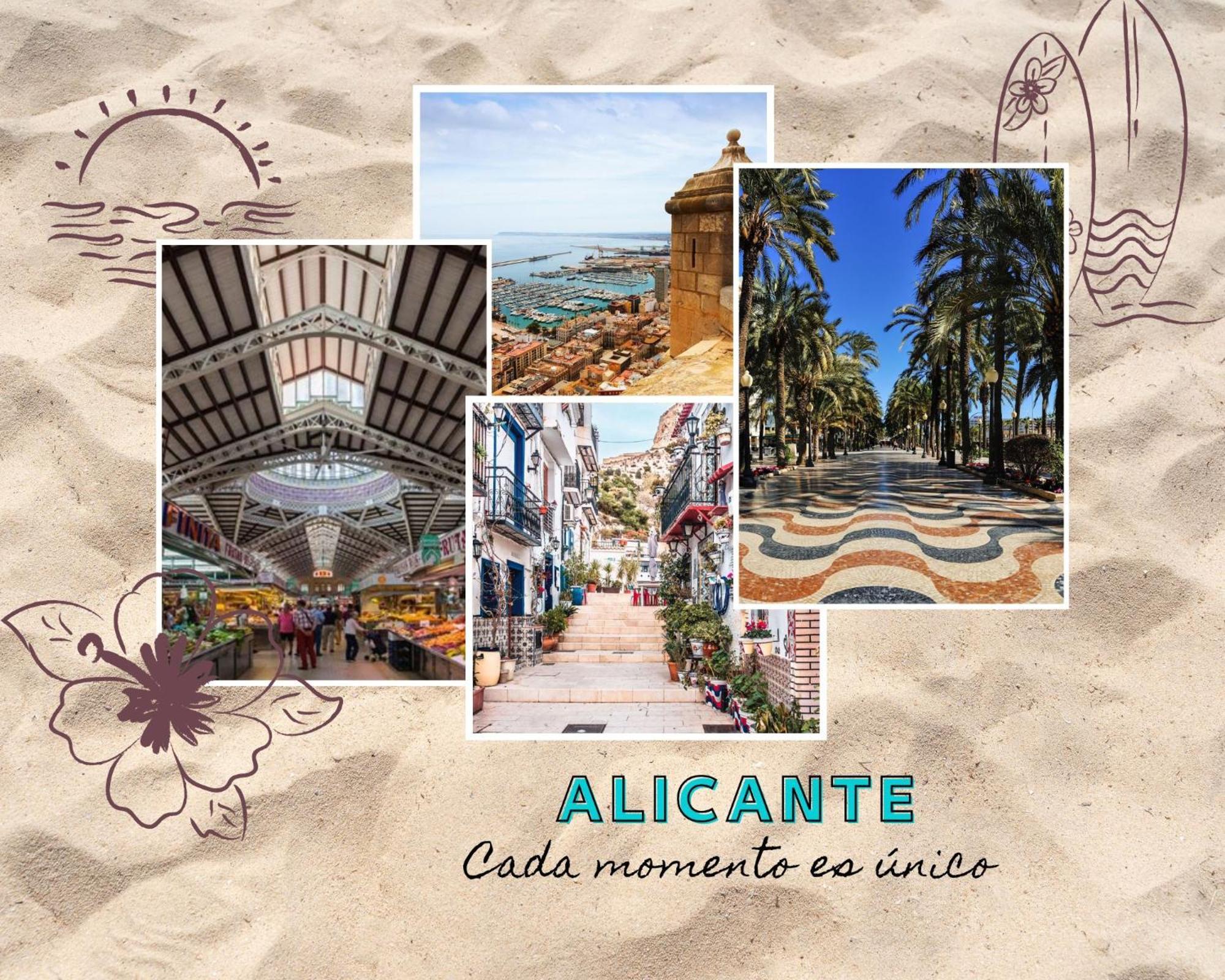 Charming Duplex - Historic Center - 7Min To Beach Alicante Exterior foto